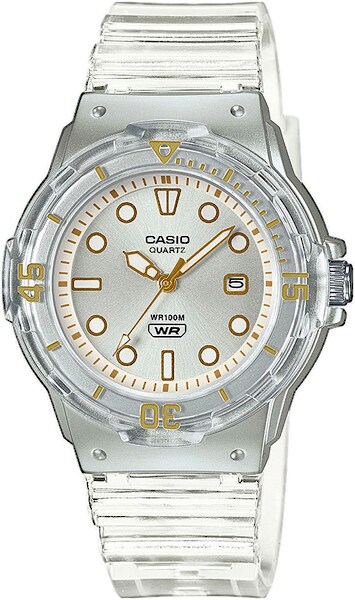 Bild von CASIO TIMELESS COLLECTION Quarzuhr, Armbanduhr, Mädchen, bis 10 bar wasserdicht, Leuchtzeiger