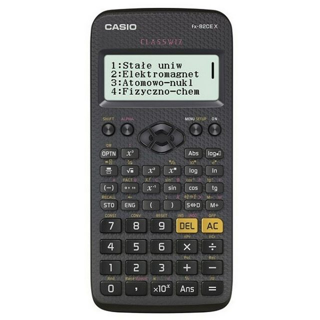 Bild von Taschenrechner Casio FX-82CEX Schwarz Kunststoff 7 x 16,5 x 14 cm