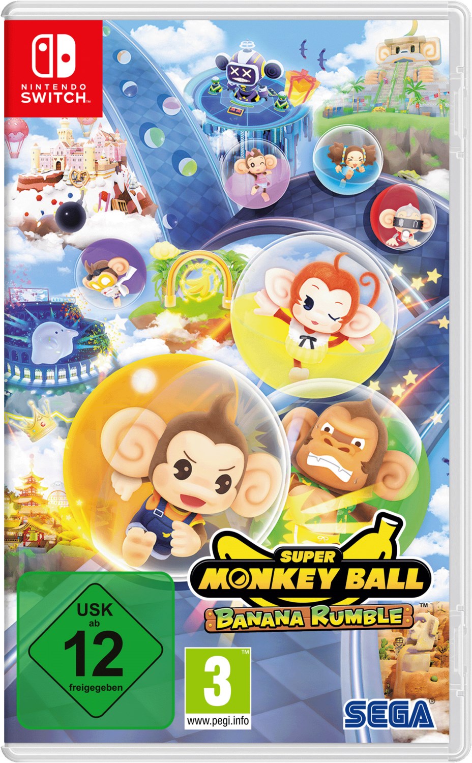 Bild von Super Monkey Ball - Banana Rumble Nintendo Switch-Spiel