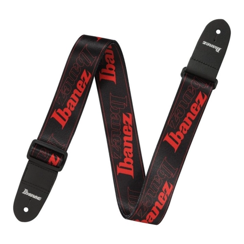 Bild von Ibanez GSD50-RD Strap - Gitarrengurt in Schwarz-Rot