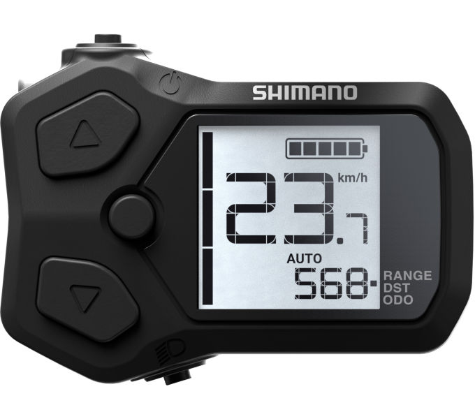 Bild von Shimano Informationsdisplay und Schaltereinheit integriert Shimano Steps SC-EN500
