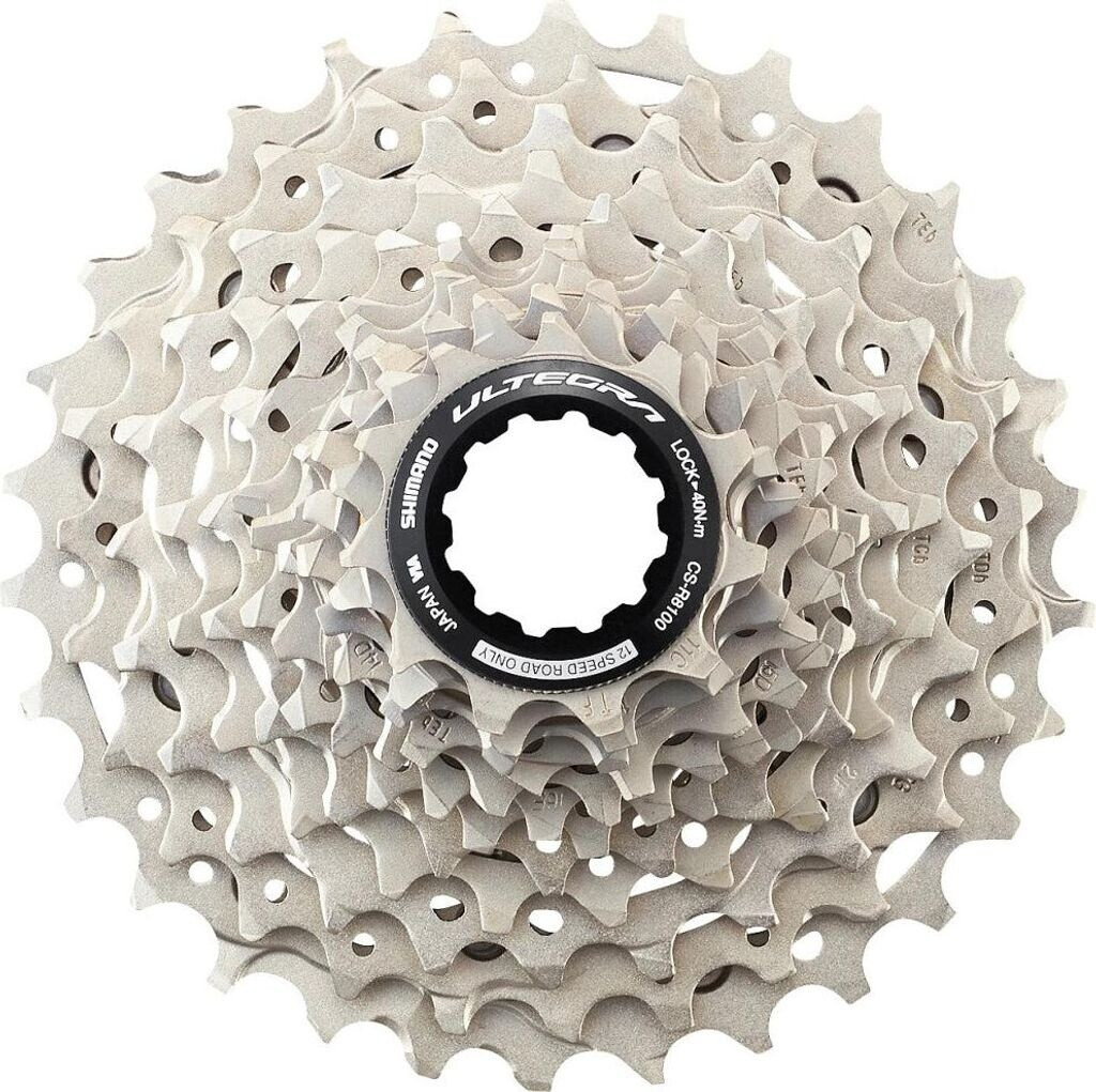 Bild von Shimano Unisex-Adult Cassette 12v 11-30T Fahrradkassetten und Kiefernkerne, Mehrfarbig, One Size