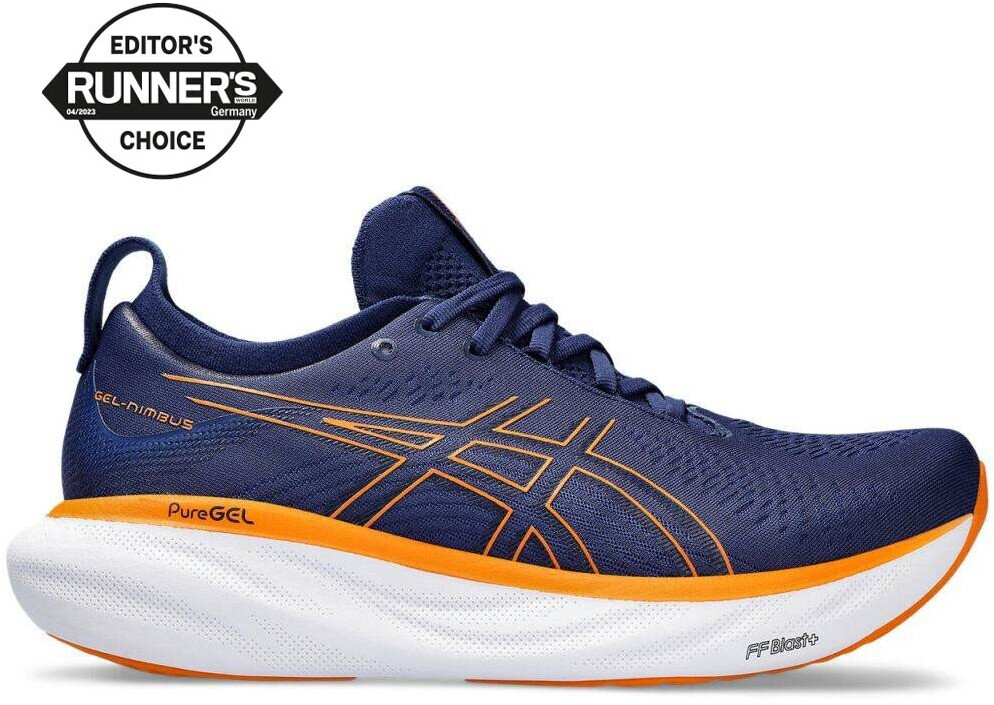 Bild von Asics Gel-Nimbus 25 (1011B547-403) deep ocean/bright orange