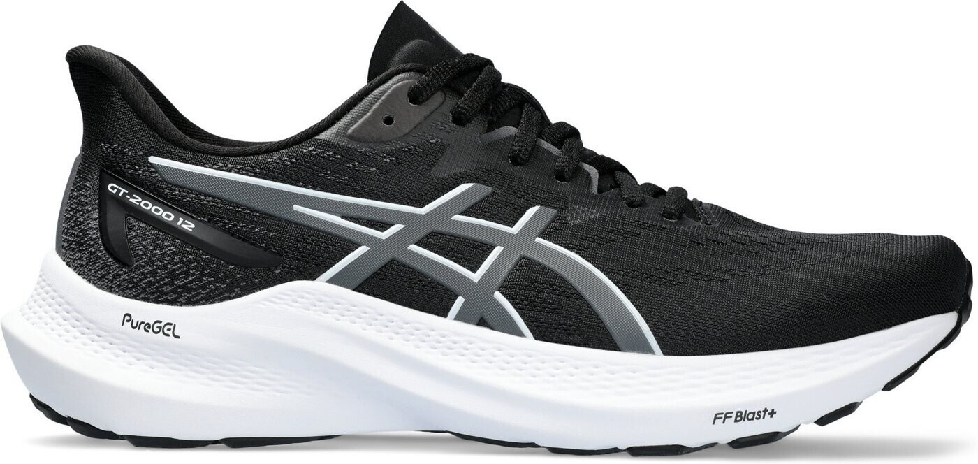 Bild von ASICS Damen Gt-2000 12 Sneaker, Black Carrier Grey, 44 EU