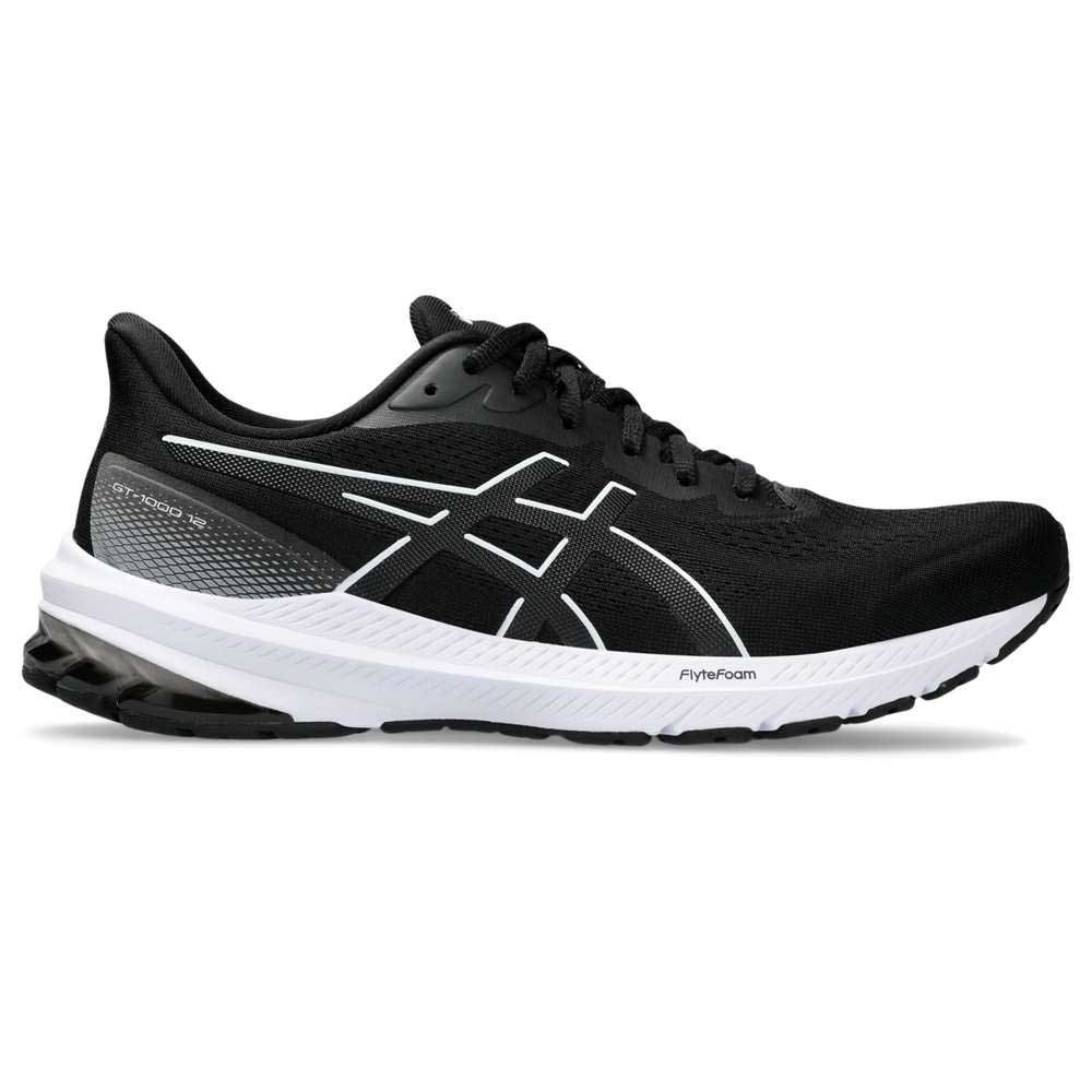Bild von ASICS GT 1000 12 Mann Laufschuhe Schwarz Weiß