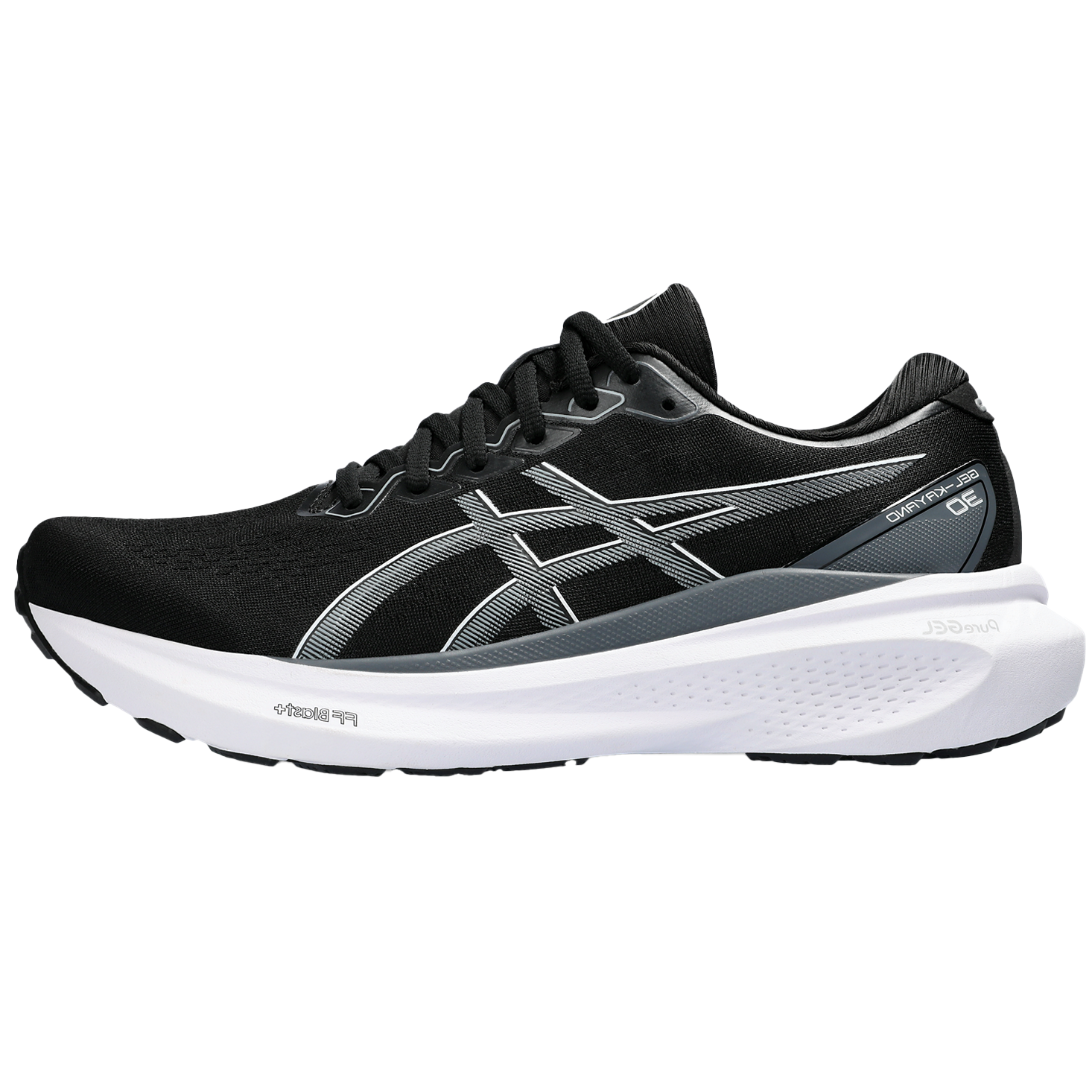 Bild von Asics Gel Kayano 30 (Weite 2E - extra breit) Herren (Schwarz 9,5 US, 43.5 EU) Laufschuhe
