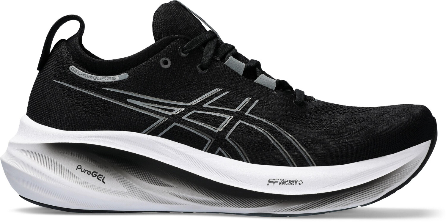 Bild von asics GEL-NIMBUS 26 WIDE Herren Laufschuhe schwarz Gr. 44