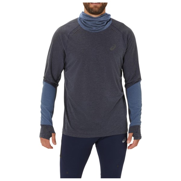 Bild von Asics - Metarun Winter L/S Hoodie - Laufshirt Gr L grau