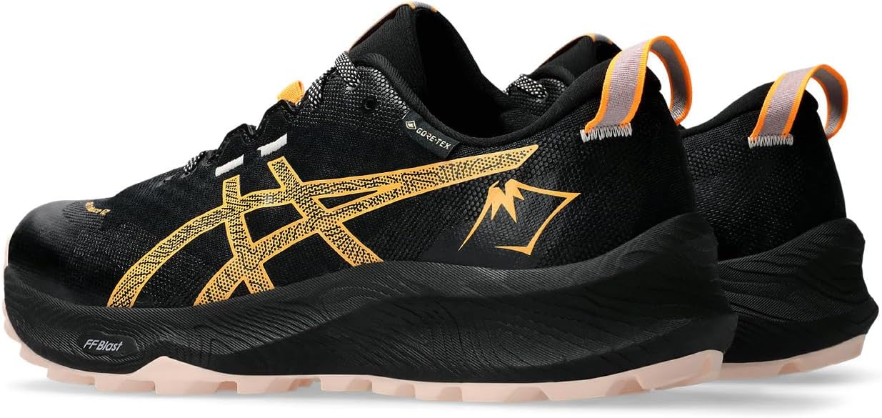 Bild von Asics Damen Gel-Trabuco 12 GTX Sneaker, Black Stadium Orange, 41.5 EU