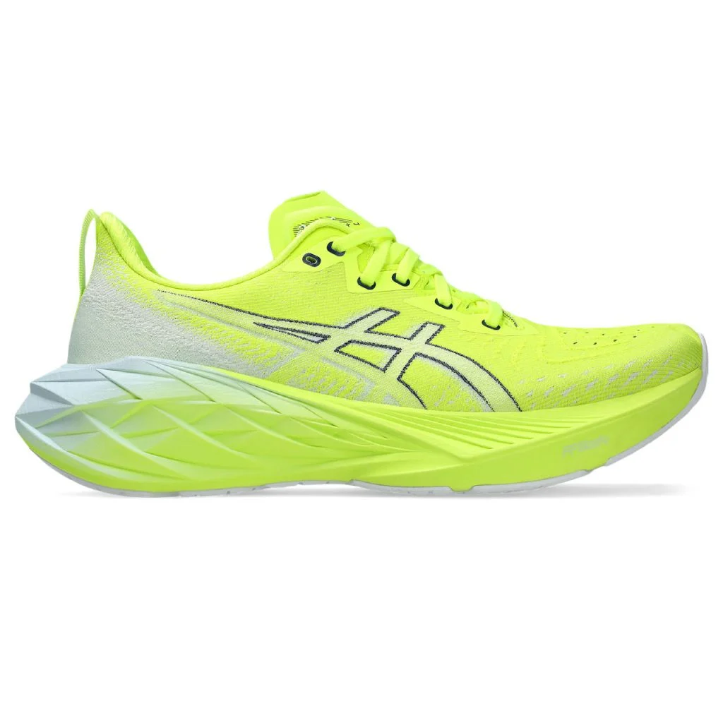 Bild von asics novablast 4 laufschuhe gelb grau herren