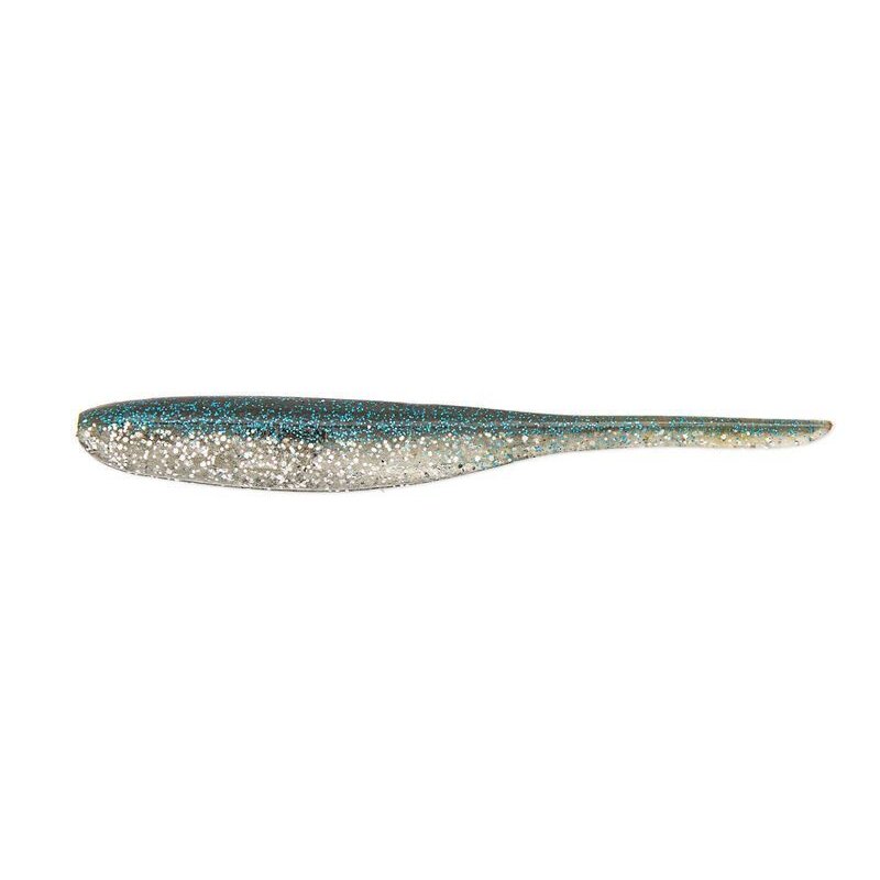 Bild von KEITECH 5 Shad Impact 12,5cm 7g Hasu (Silver Shiner) 6Stk."