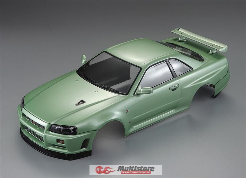 Bild von Killerbody Nissan Skyline R34 195mm Champagner Grün lackiert, RTU all-i / KB48646