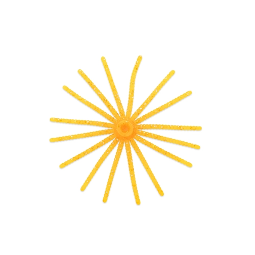 Bild von REINS 3 Radial Skirt 7,4cm 2g Chika Chika Orange – Der perfekte Köder für Vibrationen