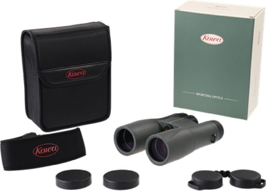 Bild von Kowa SV II Fernglas 10x42 wasserdicht, stickstoffgefüllt und mit ergonomisch gummiarmierten Gehäuse. Naturbeobachtung, Astronomie. Für Erwachsene