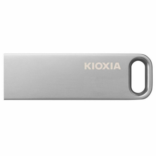 Bild von Kioxia TransMemory U366 64GB Metal (64 GB, USB-A, USB 3.2), USB Stick, Silber