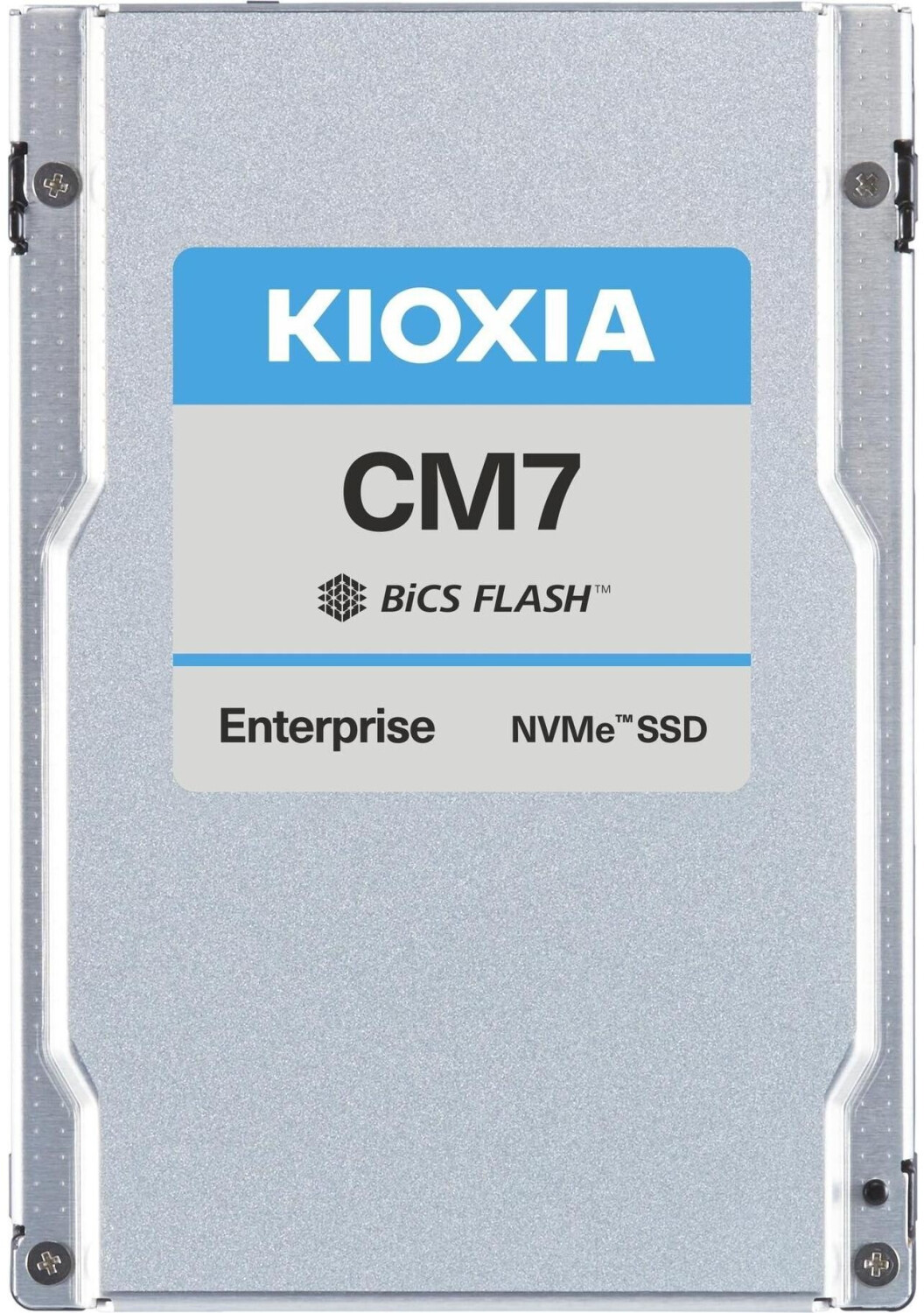 Bild von Kioxia CM7-R 2.5 30,7 TB PCI Express 5.0 BiCS FLASH TLC NVMe (KCMYXRUG30T7)