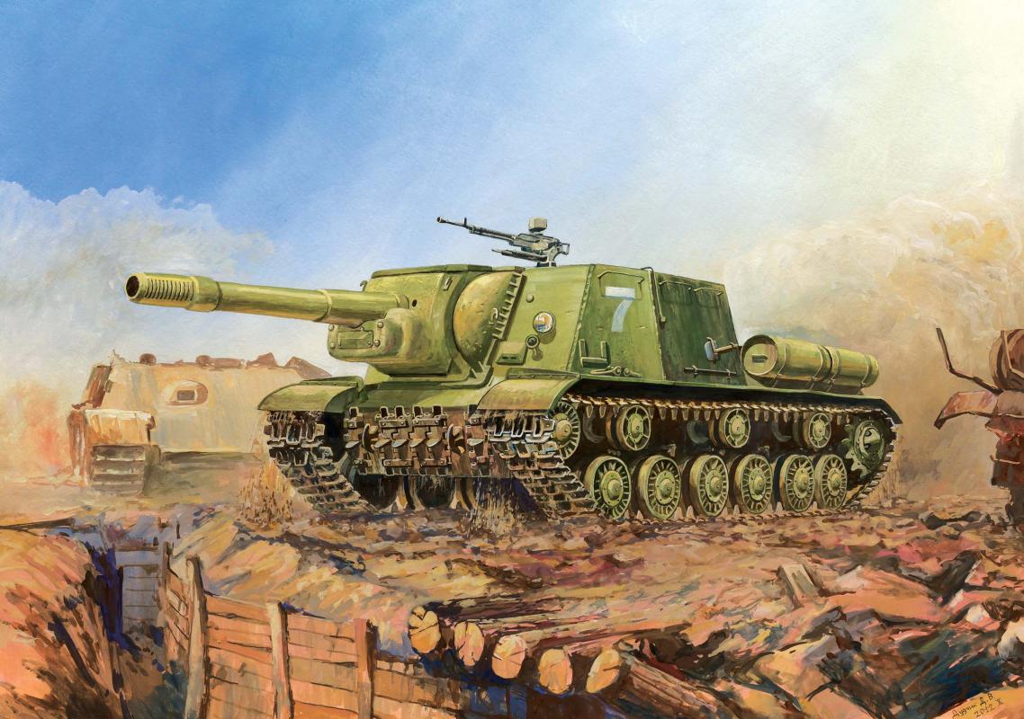 Bild von Self Propelled Gun ISU-152