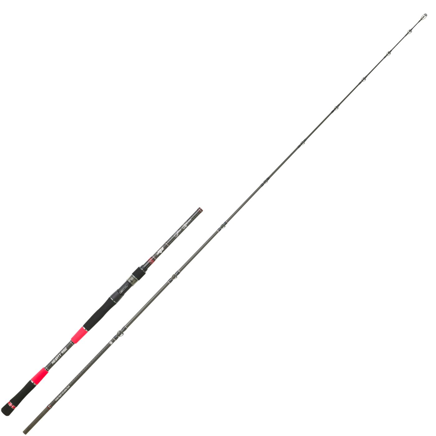 Bild von Hearty Rise Baitcasterrute Hearty Rise Fire Master Meter Over Baitcastingrute, (2-tlg)