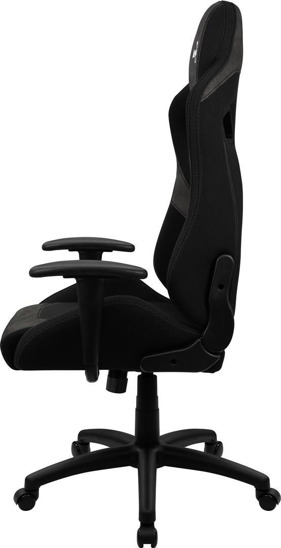 Bild von AeroCool COUNT AeroSuede Universal-Gamingstuhl Schwarz, Gaming Stuhl, Schwarz