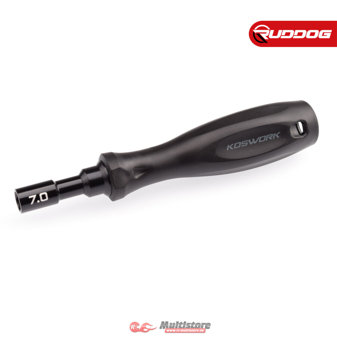Bild von Koswork Hard Coated Aluminum 7mm Compact Wheel Nut Driver (For 4mm nut) (Light Tri Handle) / KOS13251-N7