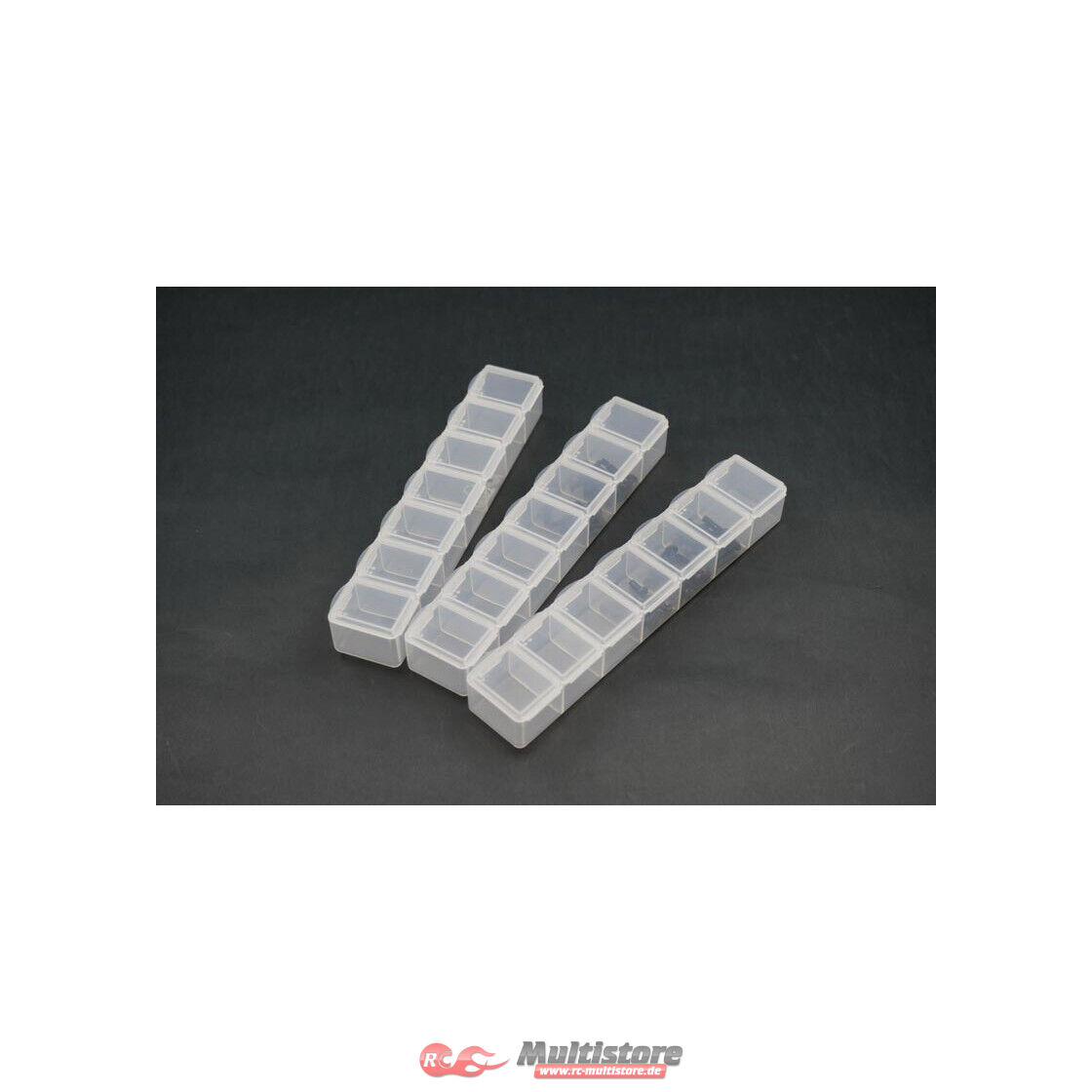 Bild von Koswork 7 Compartments Box 165x34x25mm (3 sets) / KOS32117