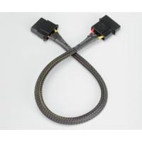 Bild von Akasa 4-Pol Molex Verlängerung gesleevt - 30cm black, Interne Kabel (PC)