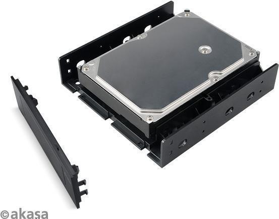 Bild von Akasa Einbaurahmen 13,30cm (5,25") auf 2,5/3.5", SSD/HDD Adapter, SSD + Festplatte Zubehör