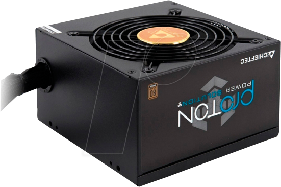 Bild von Chieftec PROTON SERIES 400W Das BDF-400S Double Forward Schaltnetzteil generiert einen sehr guten Wirkungsgrad und spart somit Energie in Kombination mit einer höheren Effizienz und Langlebigkeit der installierten Komponenten (mit 80PLUS BRONZE zertifiziert). (BDF-400S)