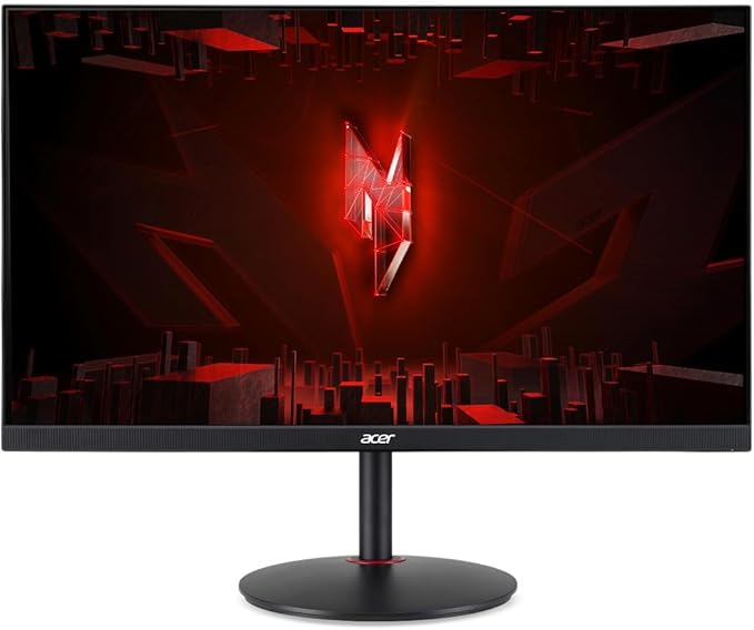 Bild von Acer Nitro XV252QF Gaming Monitor 24,5 Zoll (62 cm Bildschirm) Full HD, 390Hz OC , 360Hz DP, 240Hz HDMI, 1ms (G2G), 2xHDMI 2.0, 1.4, höhenverstellbar, drehbar, HDMI/DP FreeSync Premium Schwarz