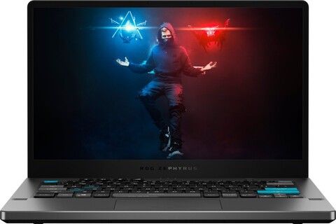 Bild von Asus ROG Zephyrus G14 GA401QEC 14 Zoll Ryzen 9 5900HS 16GB RAM 1TB SSD GeForce RTX 3050 Ti Win10H Alan Walker Special Edition grau