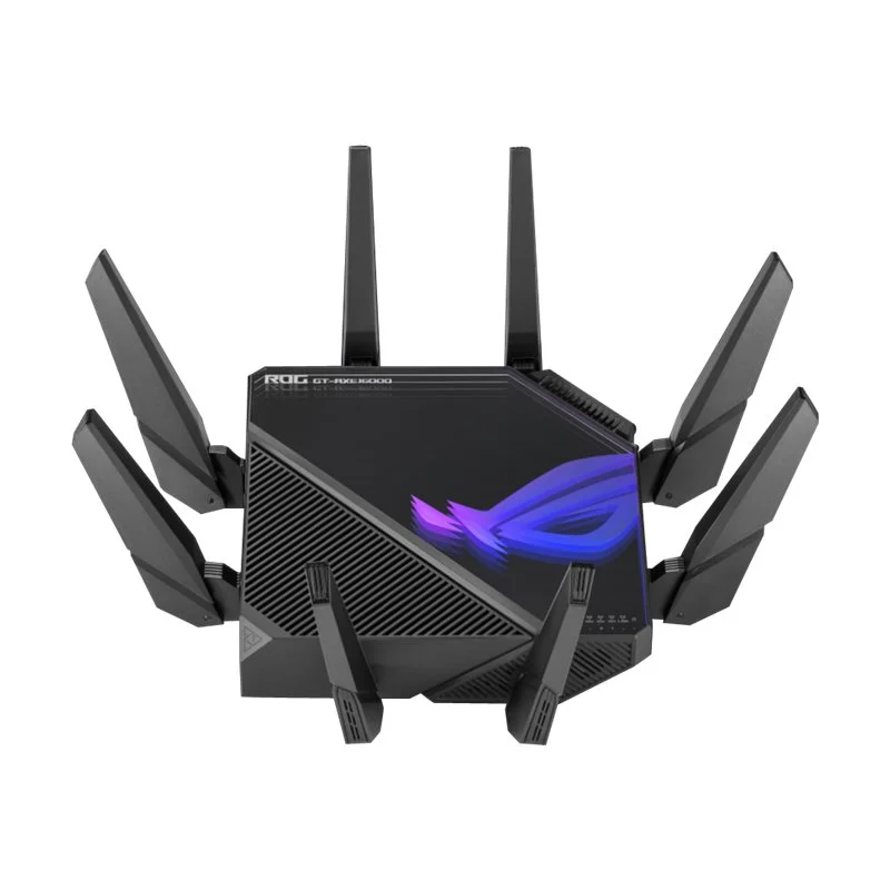 Bild von Asus ROG Rapture GT-AXE16000 WLAN-Router, AiMesh, Gaming Router, WiFi 6E, Quad-Band bis zu 16000 Mbit/s