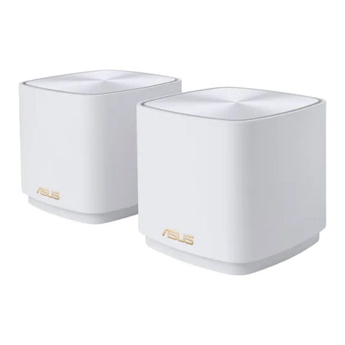 Bild von ASUS ZenWiFi XD5 AX3000 2er Set Weiß kombinierbarer Router Home Mesh WiFi 6 System