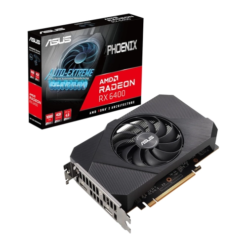 Bild von ASUS Radeon RX 6400 Dual Grafikkarte - 4GB GDDR6, HDMI, DP