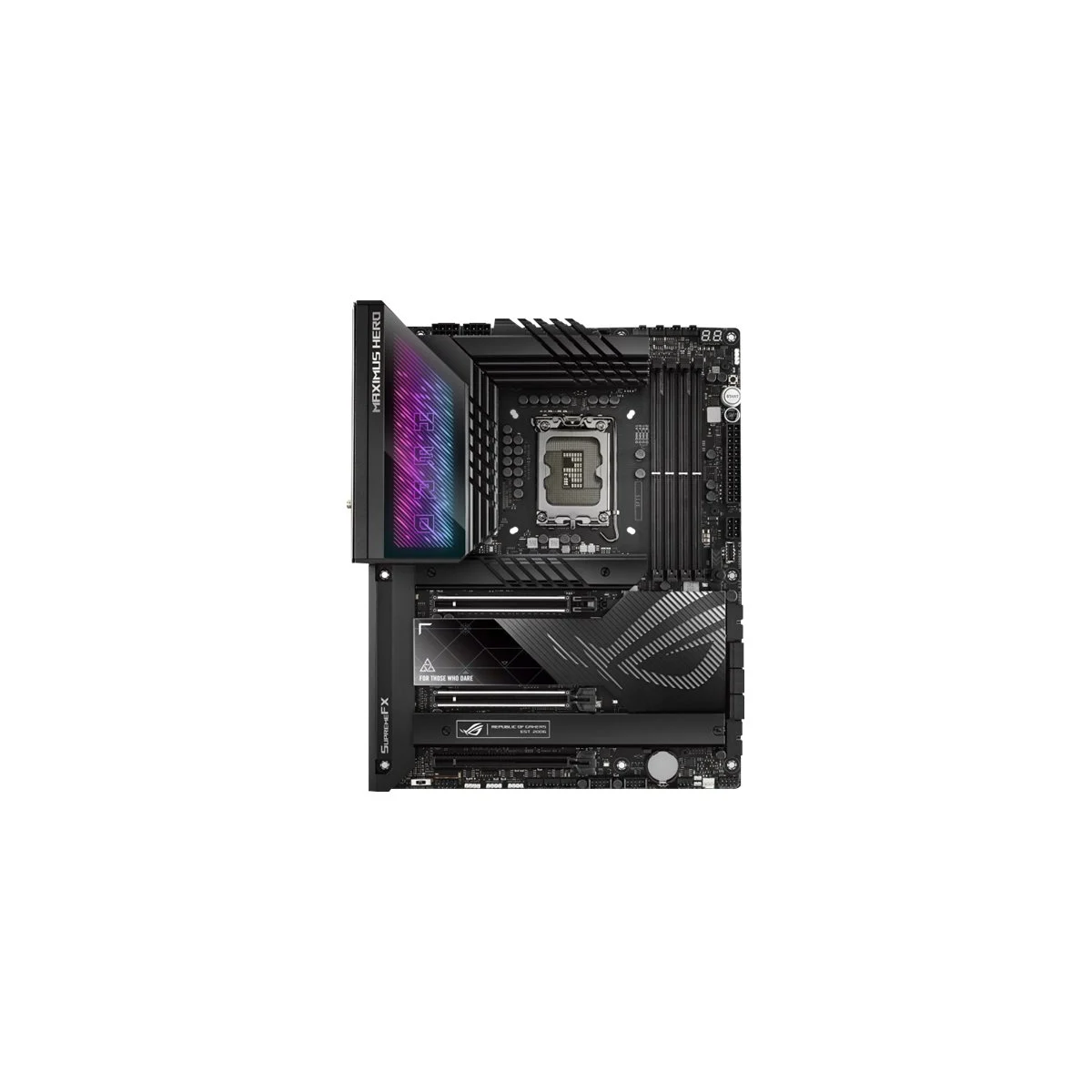 Bild von ASUS ROG STRIX MAXIMUS Z790 Hero ATX Mainboard Sockel 1700 TB4/HDMI/M.2/WIFI/BT