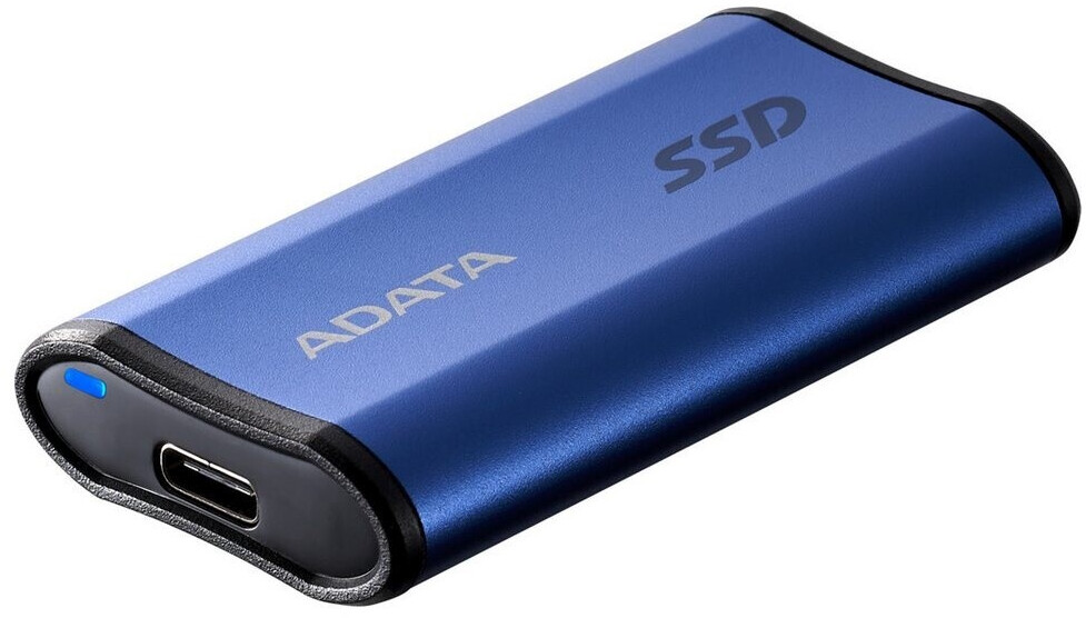 Bild von Adata Dysk zewnętrzny SSD SE880 500 GB USB3.2A/C Gen2x2 Niebieski (500 GB), Externe SSD, Blau