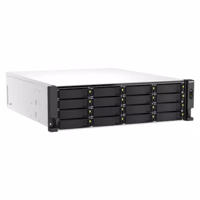 Bild von QNAP TS-H2287XU-RP - NAS-Server - 22 Schächte - Rack - einbaufähig - SATA 6Gb/s - RAID 0, 1, 5, 6, 10, 50, JBOD, 60 - RAM 64 GB - 2.5 Gigabit Ethernet / 10 Gigabit Ethernet - iSCSI Support - 3U