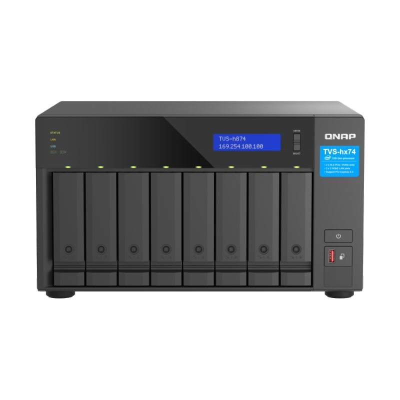 Bild von QNAP TVS-H874-I5-32G 8 Schächte NAS-Server 32GB RAM