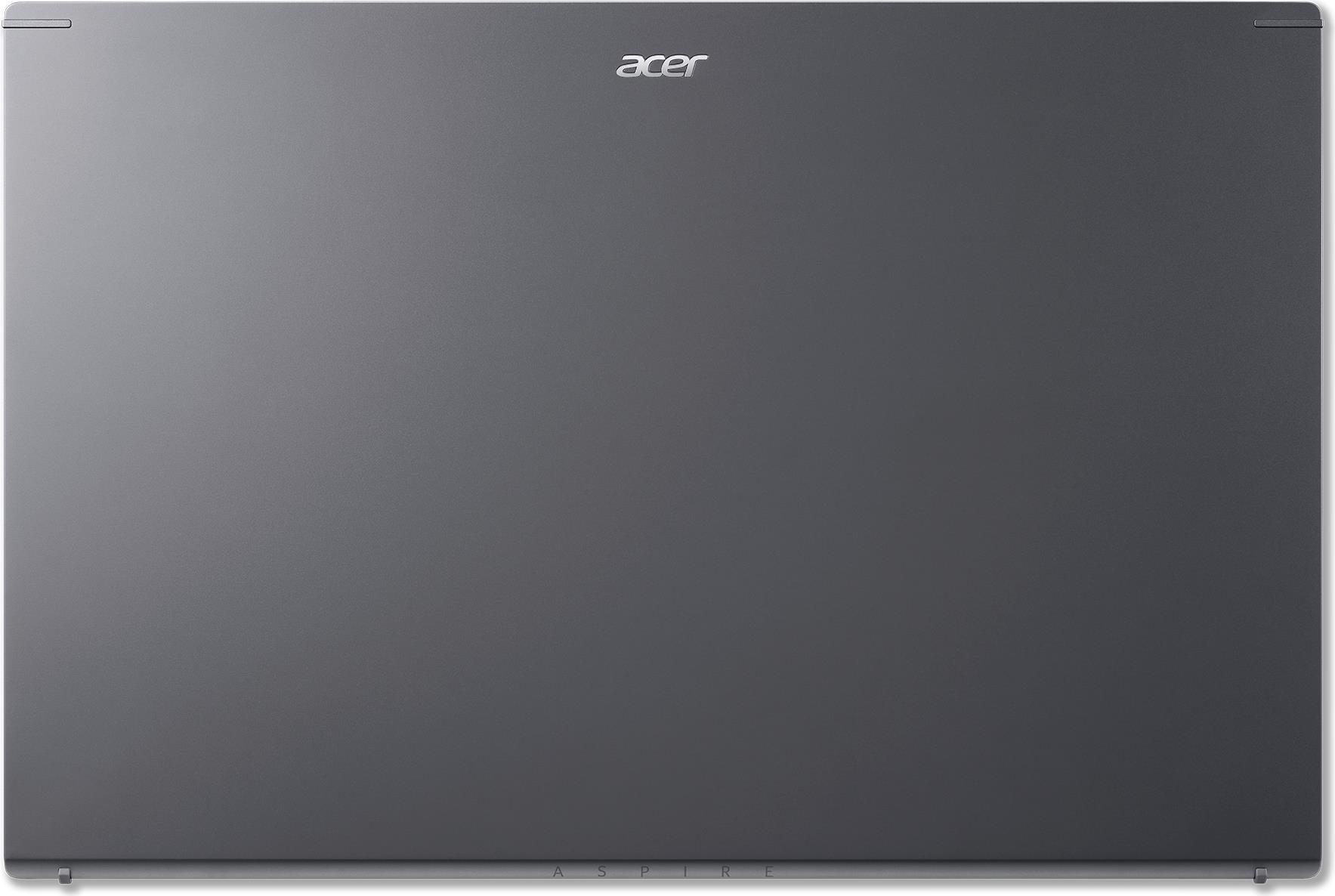Bild von Acer Aspire 5 A515-57G - Intel Core i5 1240P / 1.7 GHz - ESHELL - GF RTX 2050 - 16 GB RAM - 512 GB SSD - 39.6 cm (15.6) IPS 1920 x 1080 (Full HD) - Wi-Fi 6 - Stahlgrau - kbd: Deutsch (NX.K9TEG.00K)