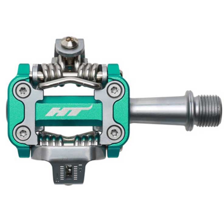 Bild von Ht M1 Leopard M Pedals Grün,Silber