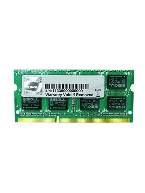 Bild von G.Skill SO DDR3 4GB PC 1066 CL7 4GBSQ Laptop-Arbeitsspeicher Modul DDR3 4GB 1 x 4GB Non-ECC 1066MHz