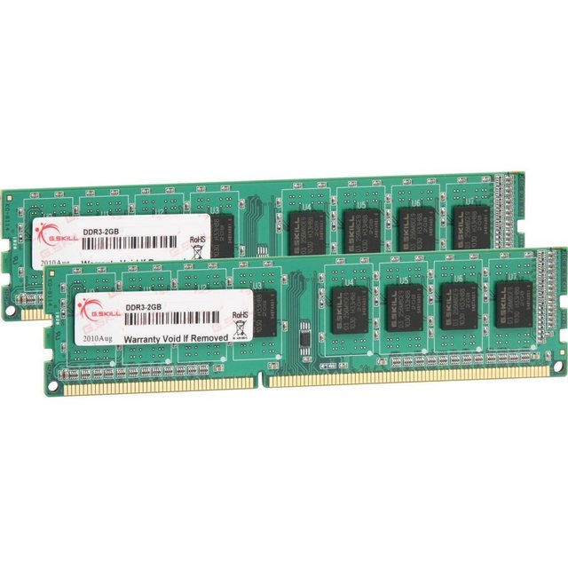 Bild von G.Skill G.Skill DIMM 4 GB DDR3-1333 (2x 2 GB) Dual-Kit, Arbeitsspeicher