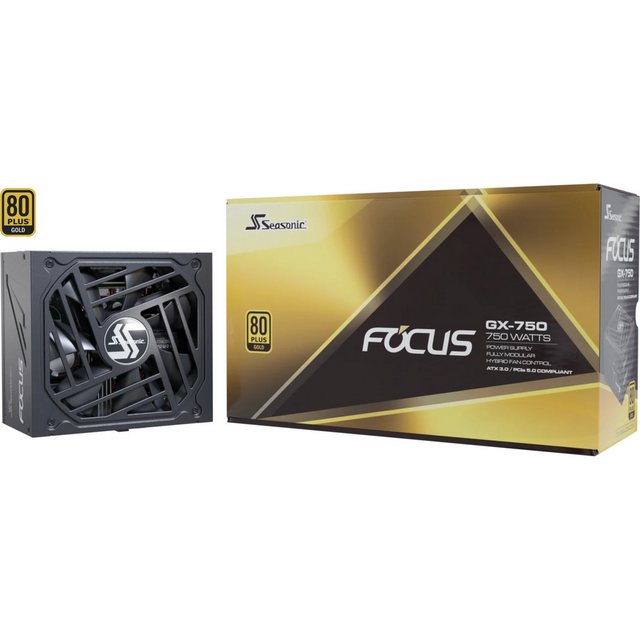 Bild von Seasonic Focus GX-750 V4 750W ATX3.0 white null Watt (FOCUS-GX-750-V4-WHITE)