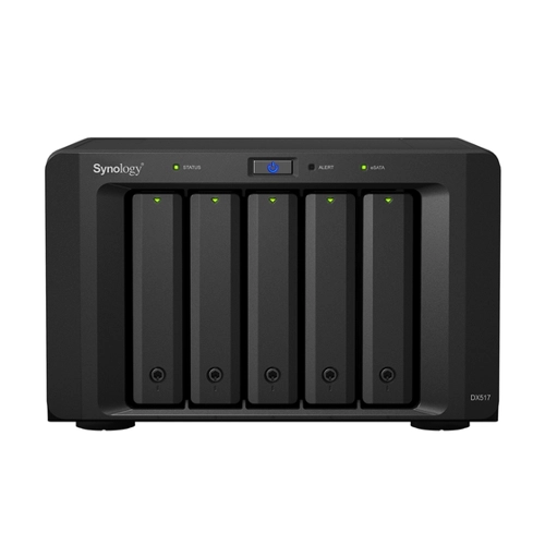 Bild von Synology DX517 Expansionseinheit für DiskStation 5 Bay [0/5 3,5"/2,5" SATA HDD/SSD, 1x eSATA-Port]