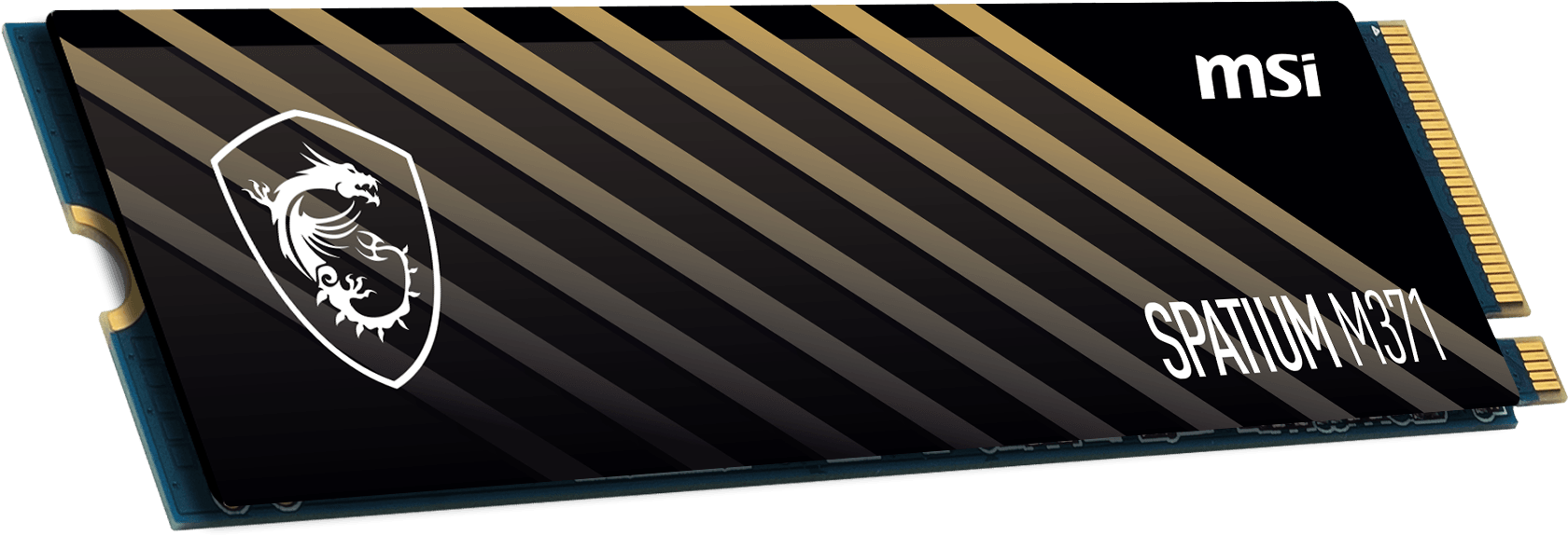 Bild von MSI SPATIUM M371 NVME M.2 500GB Internes Solid State Drive PCI Express 4.0 3D NAND (S78-440K160-P83)