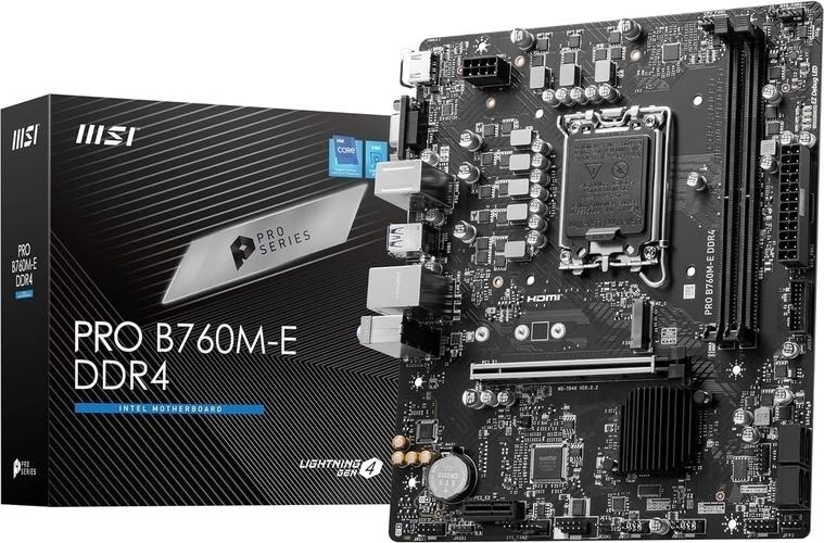 Bild von MSI PRO B760M-E DDR4 Mainboard