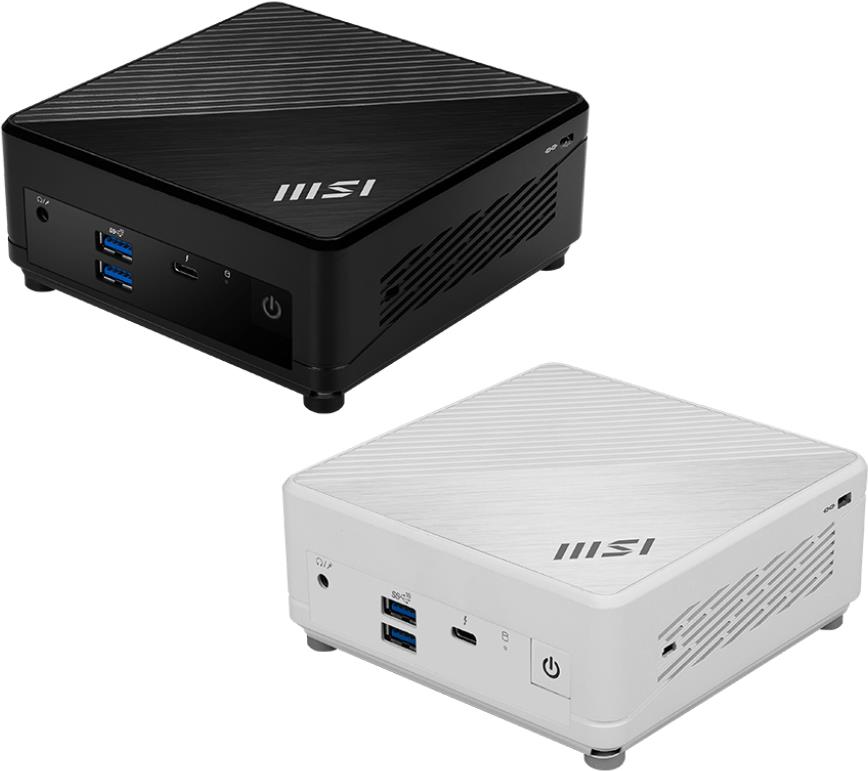 Bild von MSI Cubi 5 12M Intel® Core i3 i3-1215U 0.66L sized PC Mini-PC Barebone Schwarz (0B0A811-092)