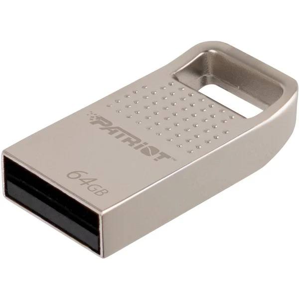 Bild von Patriot FLASHDRIVE Tab200 64GB Type A USB 2.0  mini  aluminiowy  srebrny (64 GB, USB-A), USB Stick, Silber