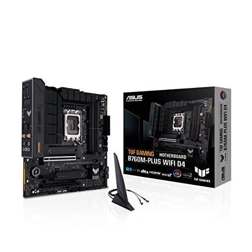 Bild von ASUS TUF Gaming B760M-Plus WIFI D4 - Mikro-ATX Mainboard