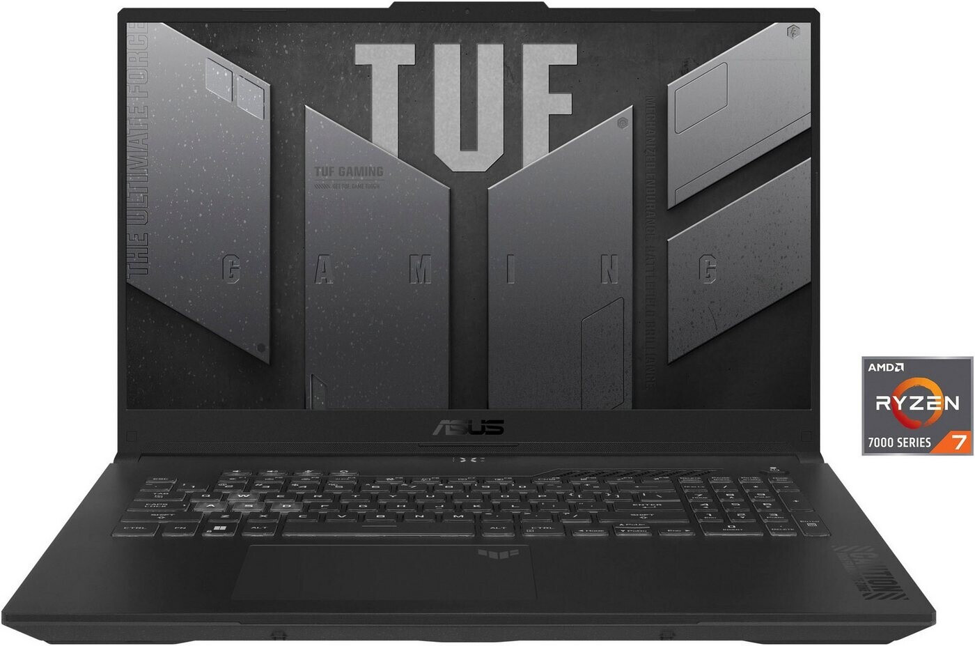 Bild von Asus TUF Gaming A17 FA707NV-HX048W Gaming-Notebook (43,9 cm/17,3 Zoll, AMD Ryzen 7 7735HS, GeForce RTX 4060, 1000 GB SSD)