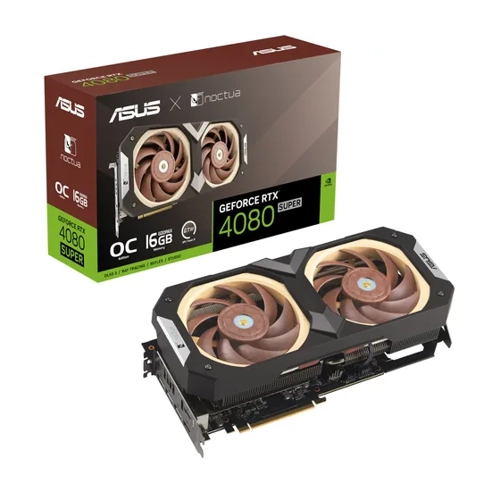 Bild von ASUS Noctua GeForce RTX 4080 SUPER OC Edition Grafikkarte - 16GB GDDR6X, 2x HDMI, 3x DP